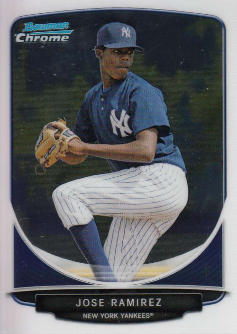 2013 Bowman Chrome Prospects #BCP37 Jose Ramirez NM-MT New York Yankees Baseball 