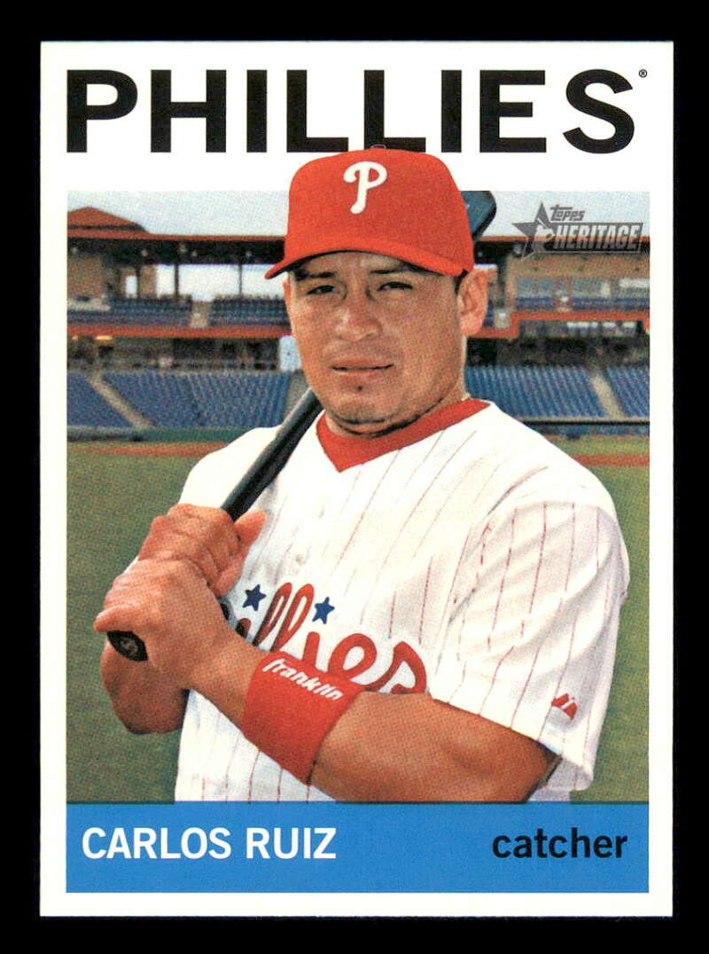 2013 Topps Heritage #83 Carlos Ruiz NM-MT Philadelphia Phillies Baseball 