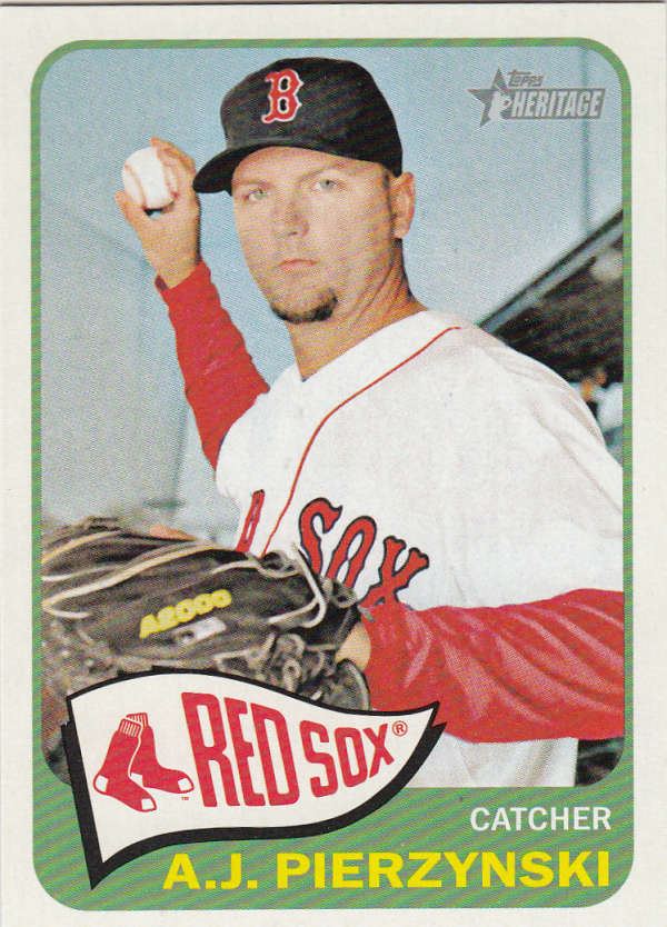 Baseball MLB 2014 Heritage #58 A.J. Pierzynski  Red Sox