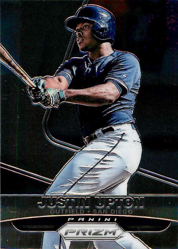 2015 Panini Prizm Baseball #101 Justin Upton San Diego Padres  Official MLBPA Licensed Trading Card