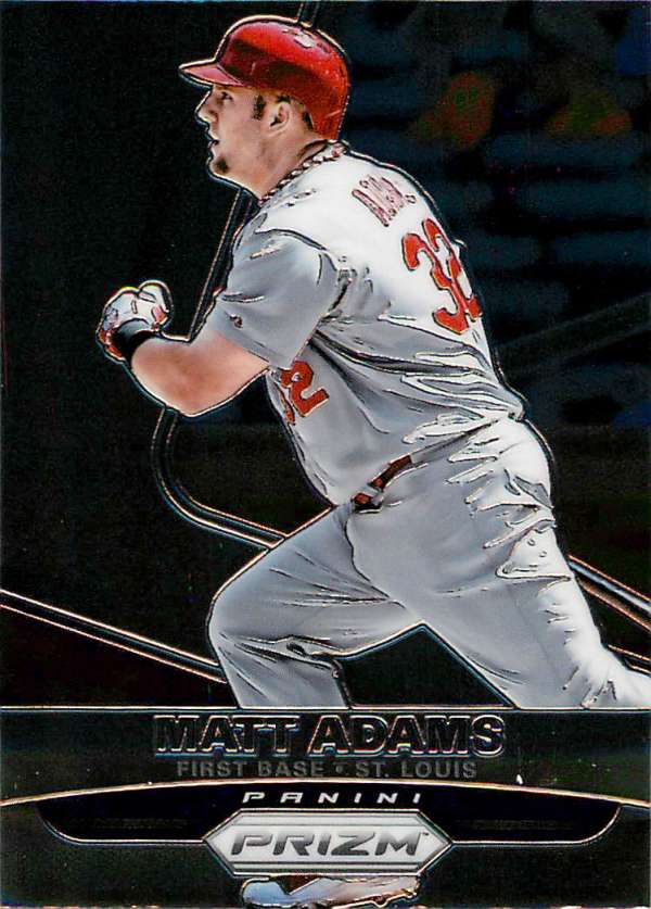 2015 Panini Prizm Baseball #110 Matt Adams St. Louis Cardinals  Official MLBPA Licensed Trading Card