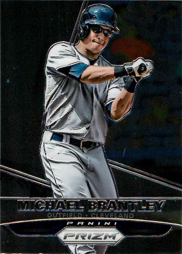 2015 Panini Prizm Baseball #118 Michael Brantley Cleveland Indians  Official MLBPA Licensed Trading Card