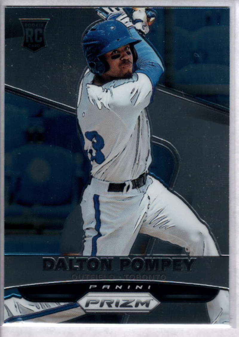 2015 Panini Prizm Baseball #171 Dalton Pompey RC Rookie Toronto Blue Jays  Official MLBPA Licensed Trading Card