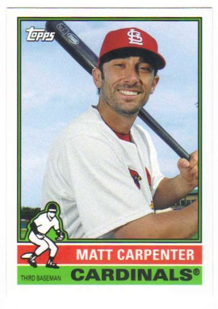 2015 Topps Archives #108 Matt Carpenter St. Louis Cardinals (1976 Topps)