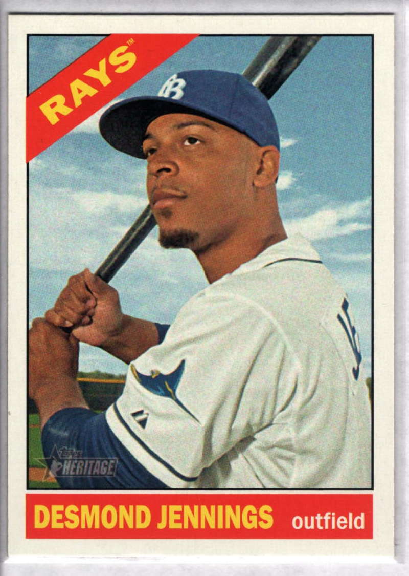 2015 Topps Heritage High Number #554 Desmond Jennings NM-MT Tampa Bay Rays 
