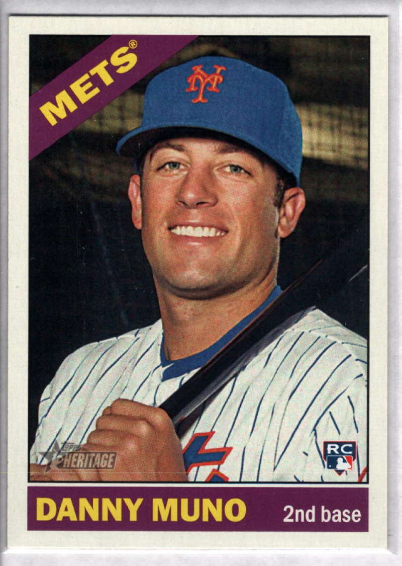 2015 Topps Heritage High Number #557 Danny Muno NM-MT RC Rookie New York Mets 