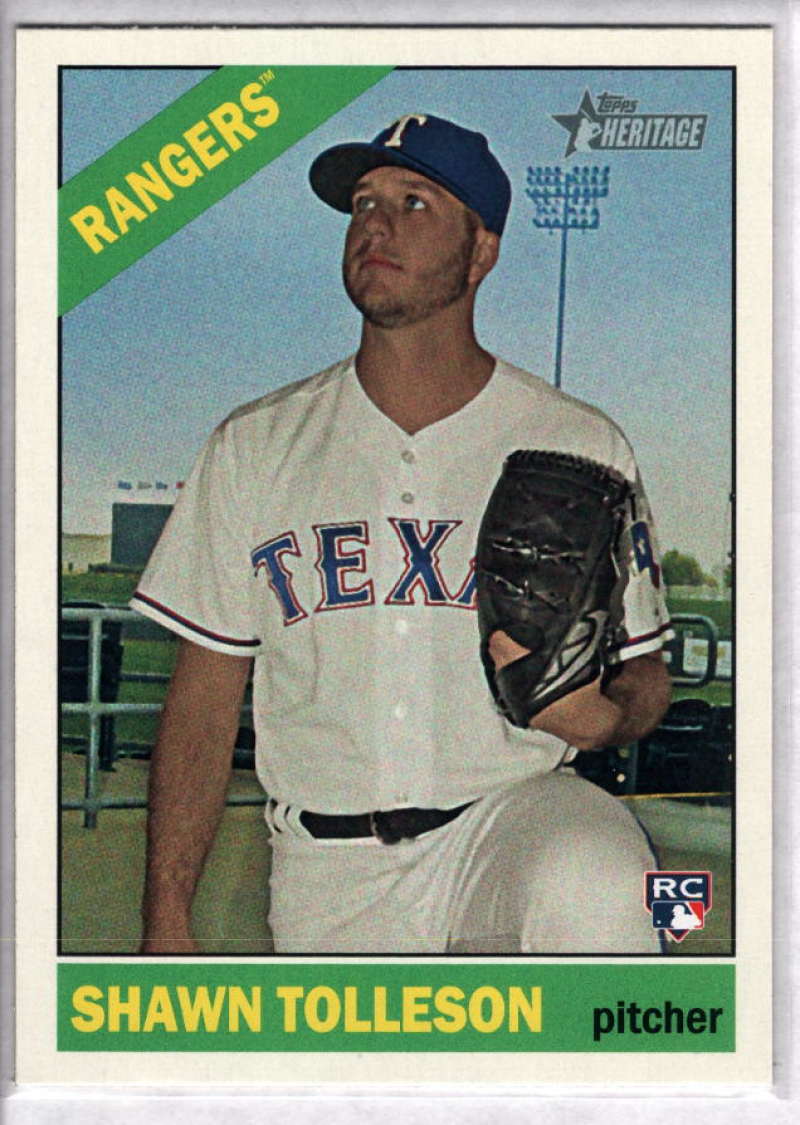 2015 Topps Heritage High Number #584 Shawn Tolleson NM-MT RC Rookie Texas Rangers 
