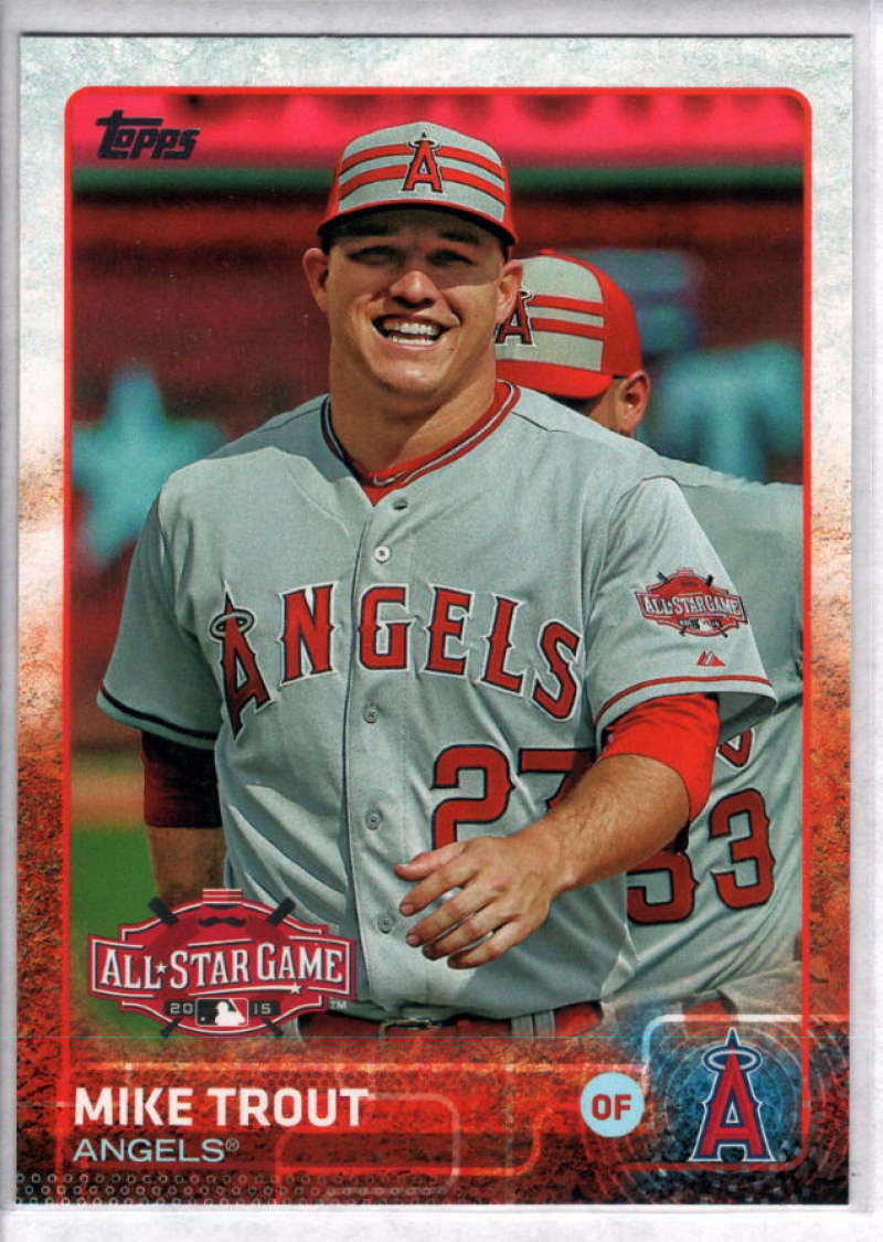 2015 Topps Update #US364 Mike Trout NM-MT Los Angeles Angels Baseball 