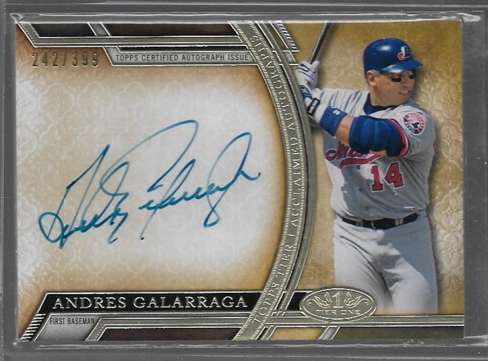 2015 Topps Tier One Acclaimed Autographs