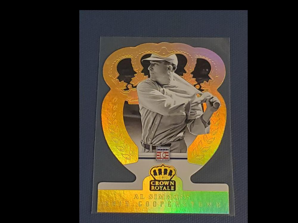 2015 Panini Cooperstown Collection HOF Crown Royale Gold