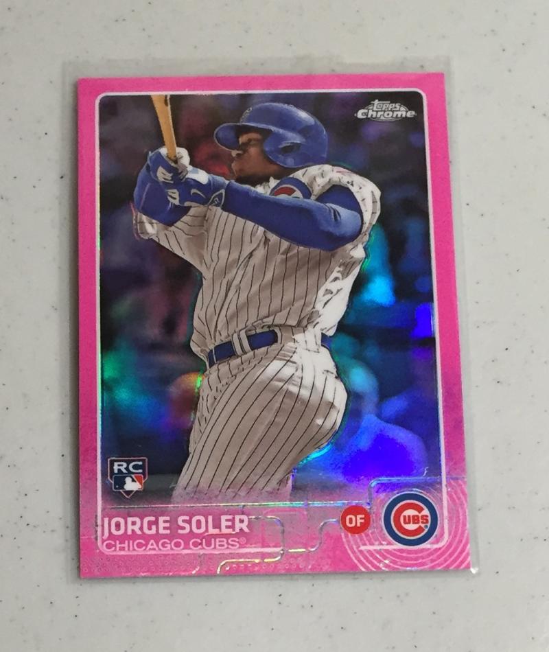 2015 Topps Chrome Pink Refractor