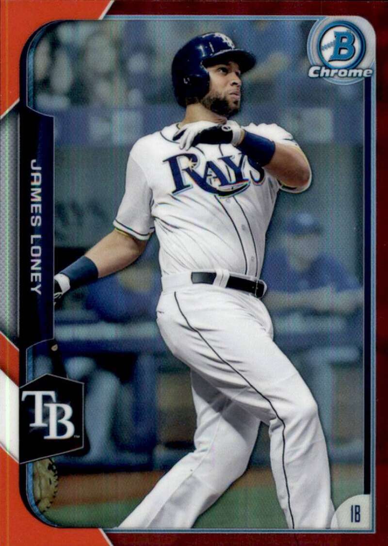 2015 Bowman Chrome Red Refractor