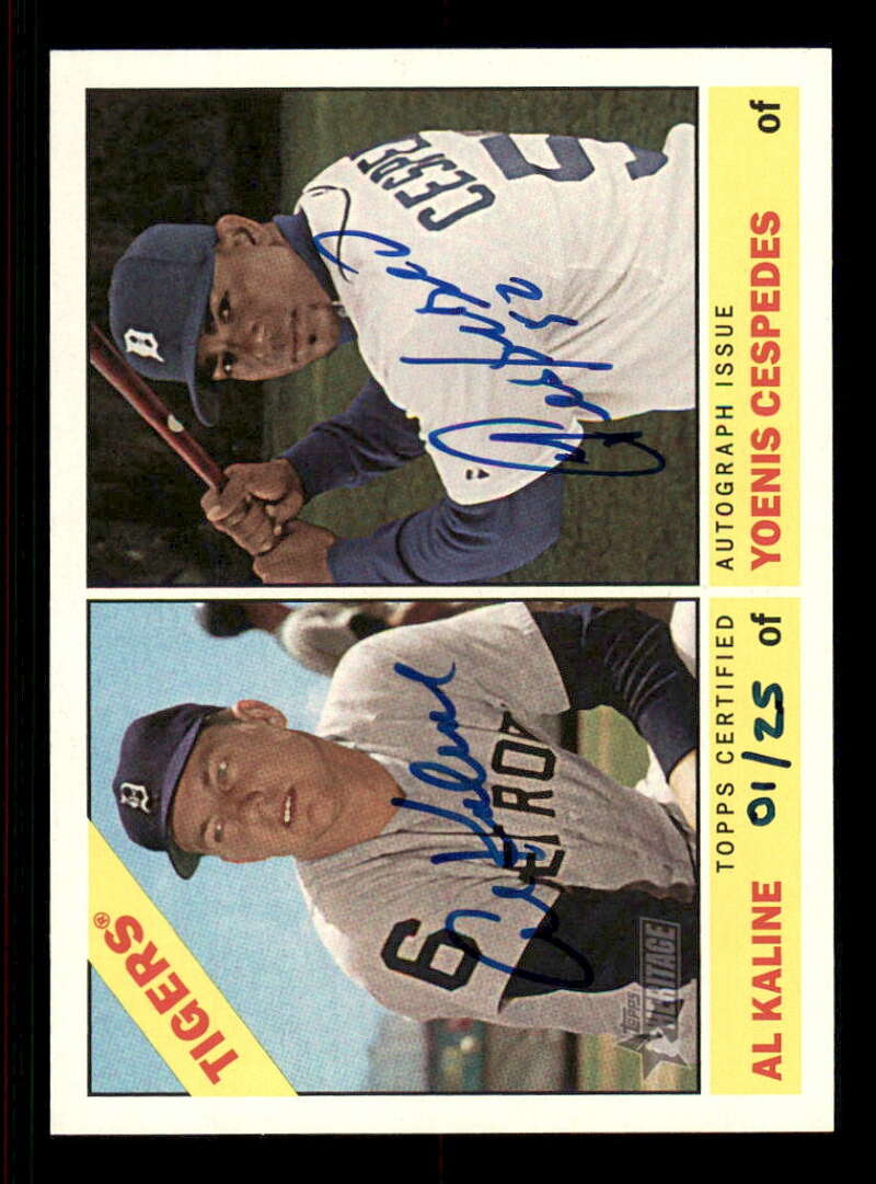 2015 Topps Heritage High Number Real One Dual Autographs