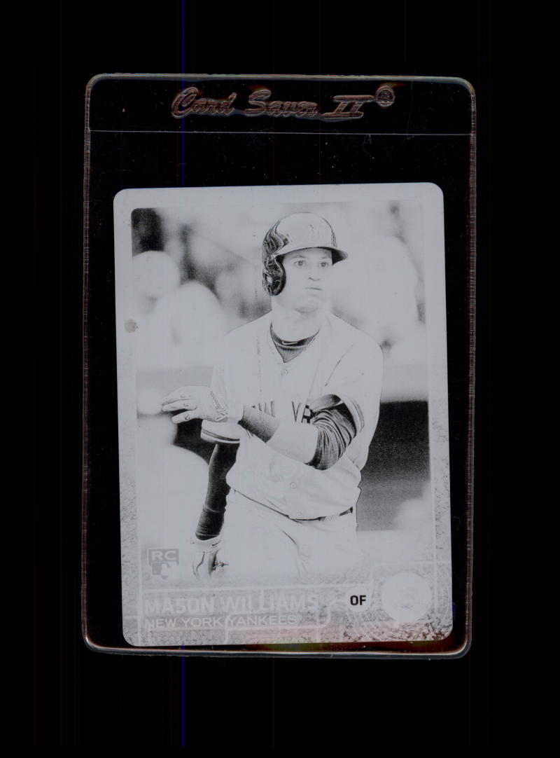 2015 Topps Update Printing Plates