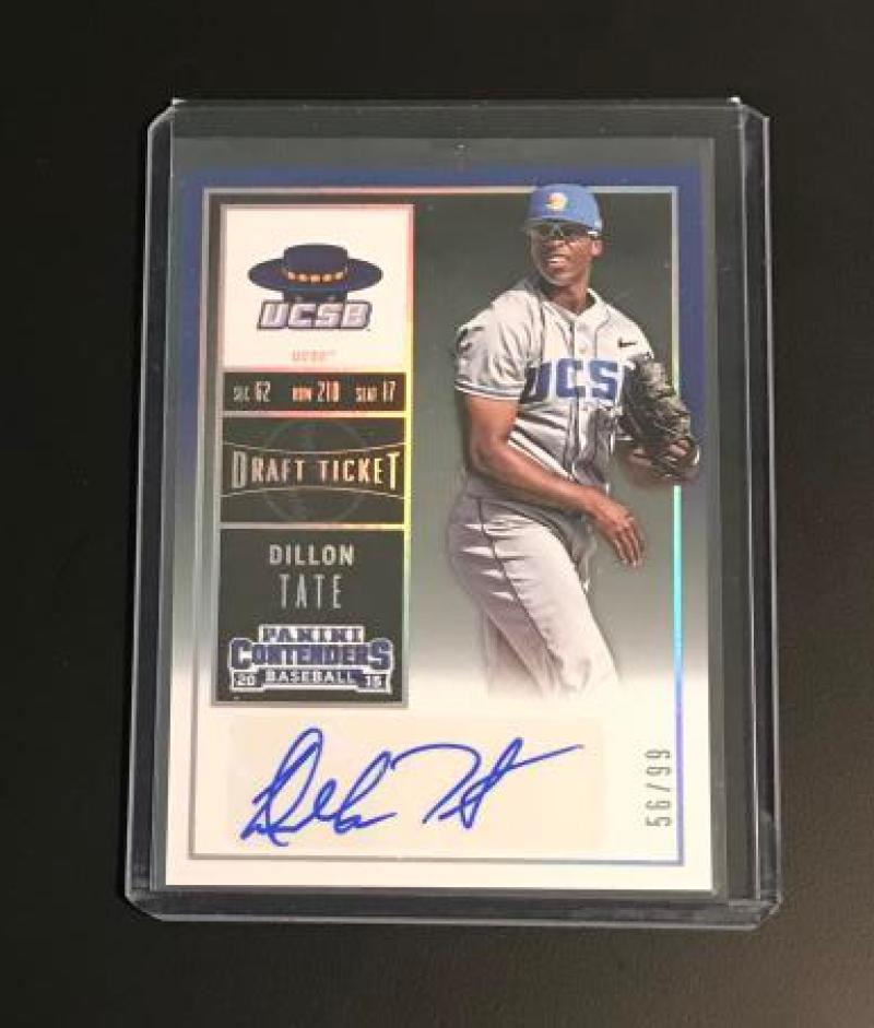2015 Panini Contenders College Ticket Autographs Draft Variation