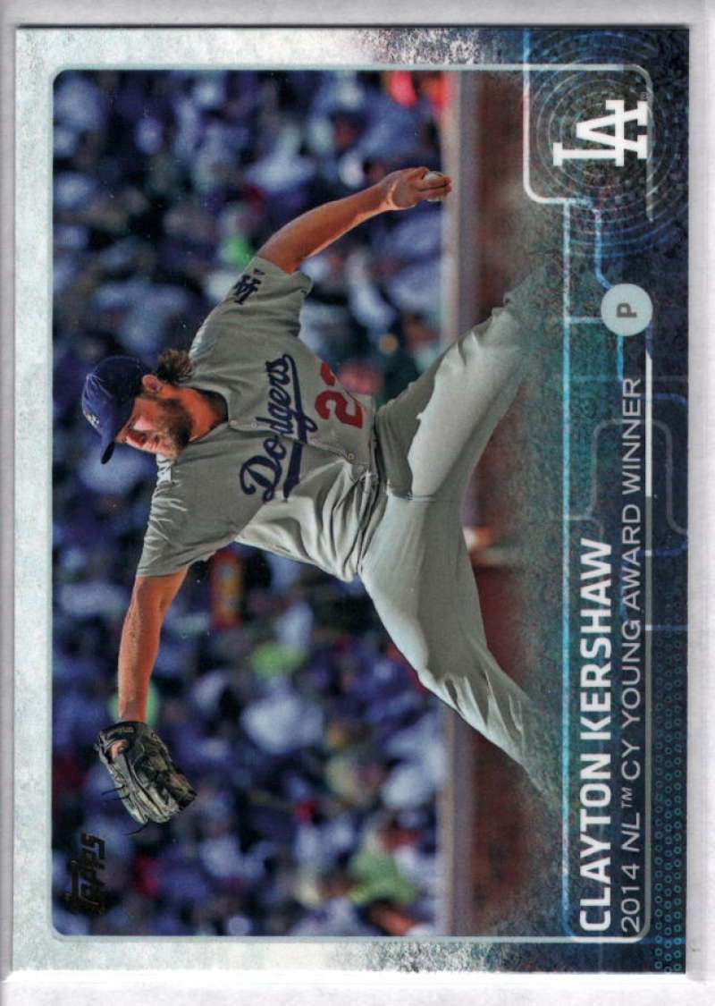 2015 Topps #451 Clayton Kershaw CY NM-MT Dodgers