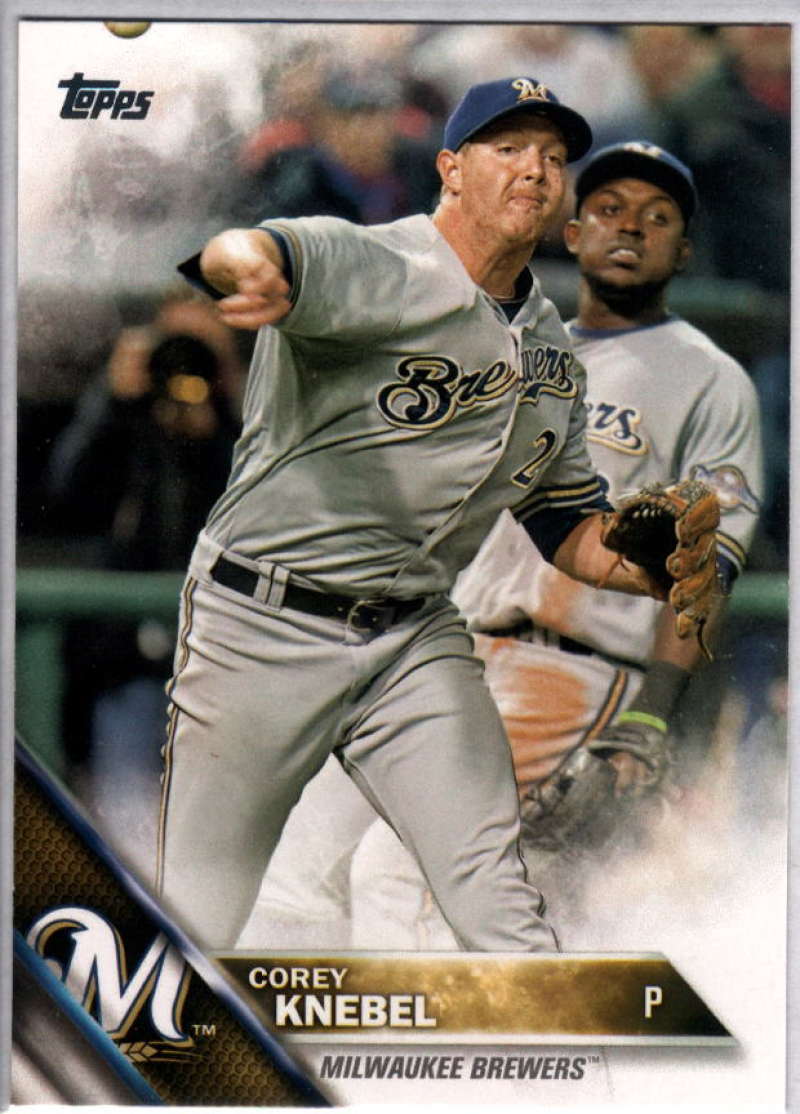 2016 Topps Corey Knebel #517 NM+ Brewers