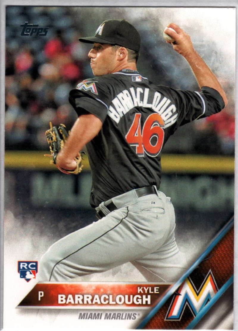 2016 Topps #519 Kyle Barraclough NM-MT RC Rookie
