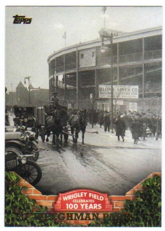 2016 Topps 100 Years at Wrigley #WRIG-46 Weeghman Park NM-MT Cubs