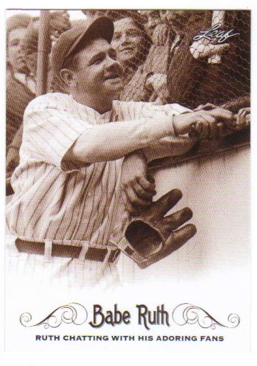 2016 Leaf Babe Ruth коллекция бейсбольная карточка с вставками выбрать из с...