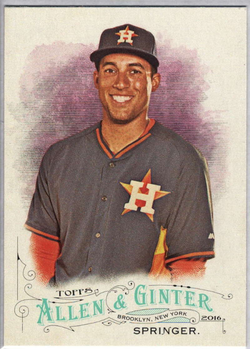 2016 Allen and Ginter #197 George Springer NM Near Mint
