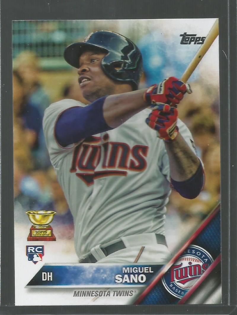 2016 Topps #78 Miguel Sano NM-MT RC Rookie Twins