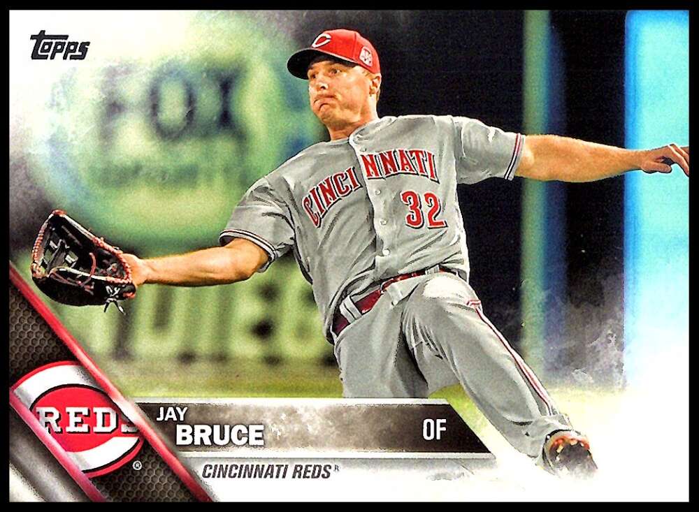 2016 Topps Series 1 Baseball #199 Jay Bruce Cincinnati Reds  Official MLB Trading Card
