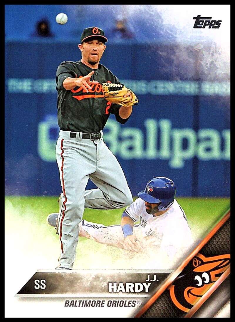 2016 Topps Series 1 Baseball #233 J.J. Hardy Baltimore Orioles  Official MLB Trading Card