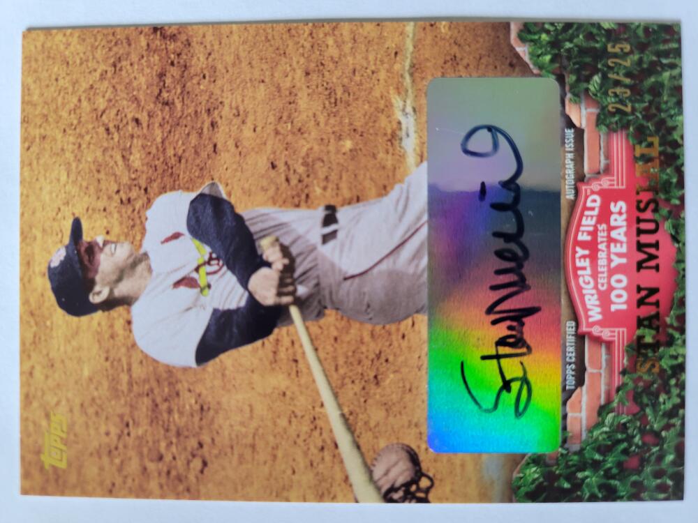 2016 Topps  100 Years at Wrigley Autographs