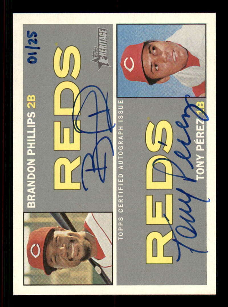 2016 Topps Heritage Real One Dual Autographs