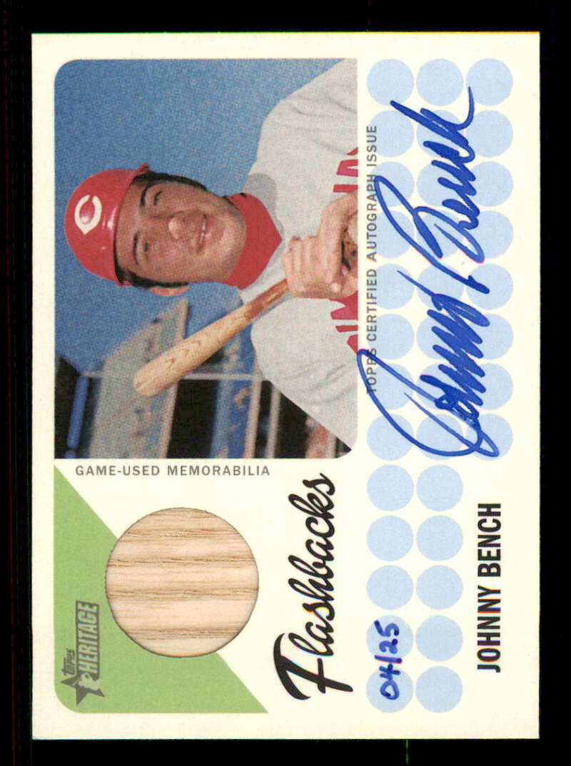 2016 Topps Heritage Flashback Autographes Relics