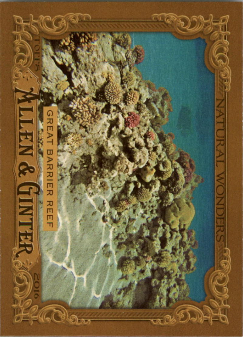 2016 Allen and Ginter  Natural Wonders