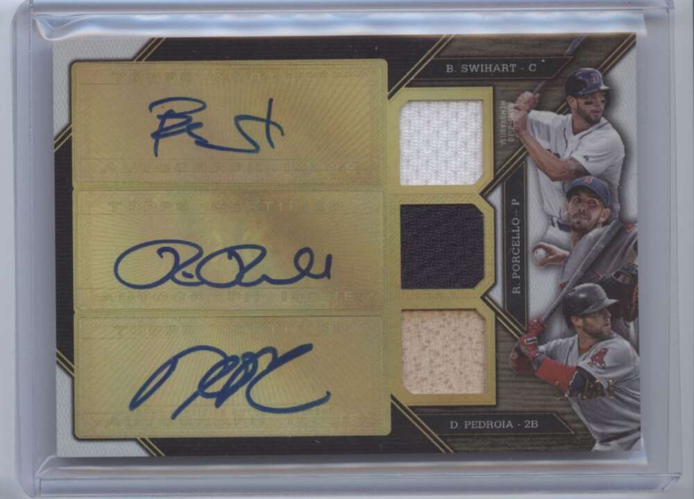 2016 Topps Triple Threads Autographed Relic Combos