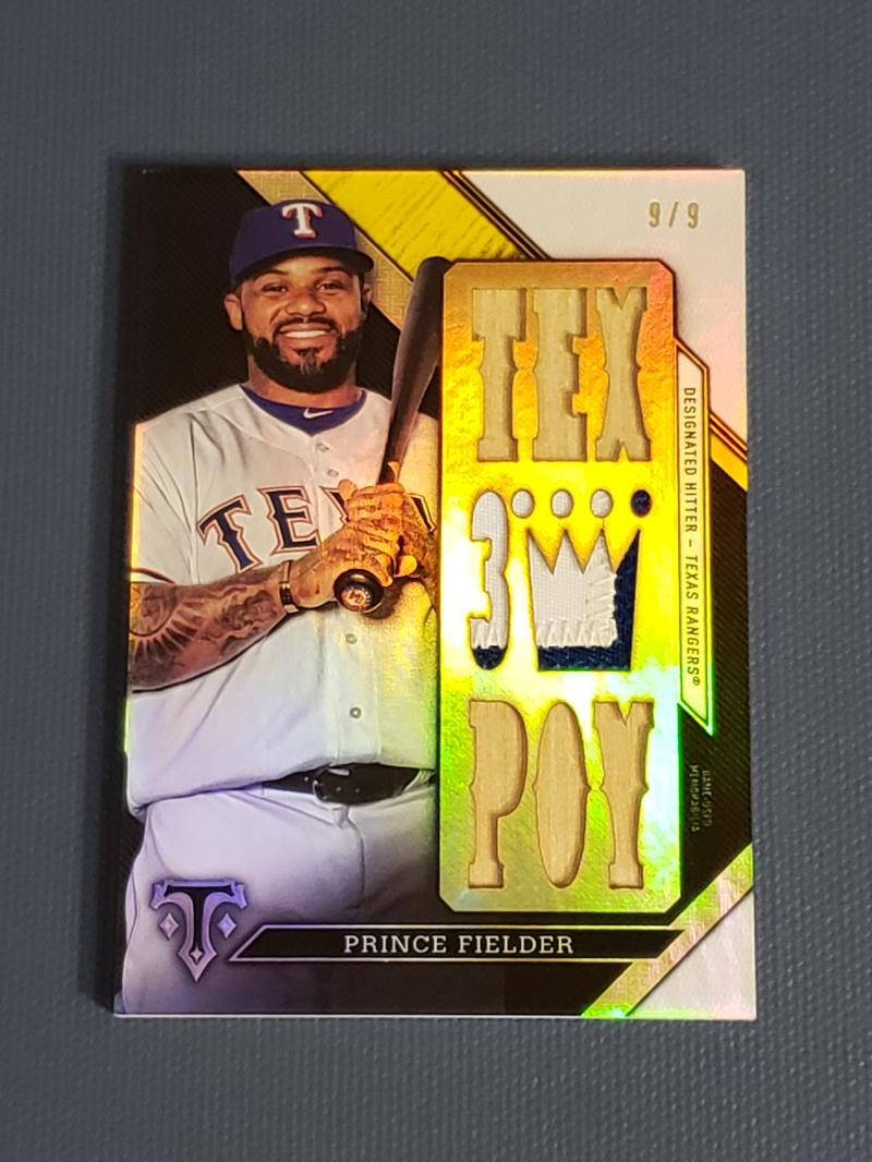 2016 Topps Triple Threads Relics Gold