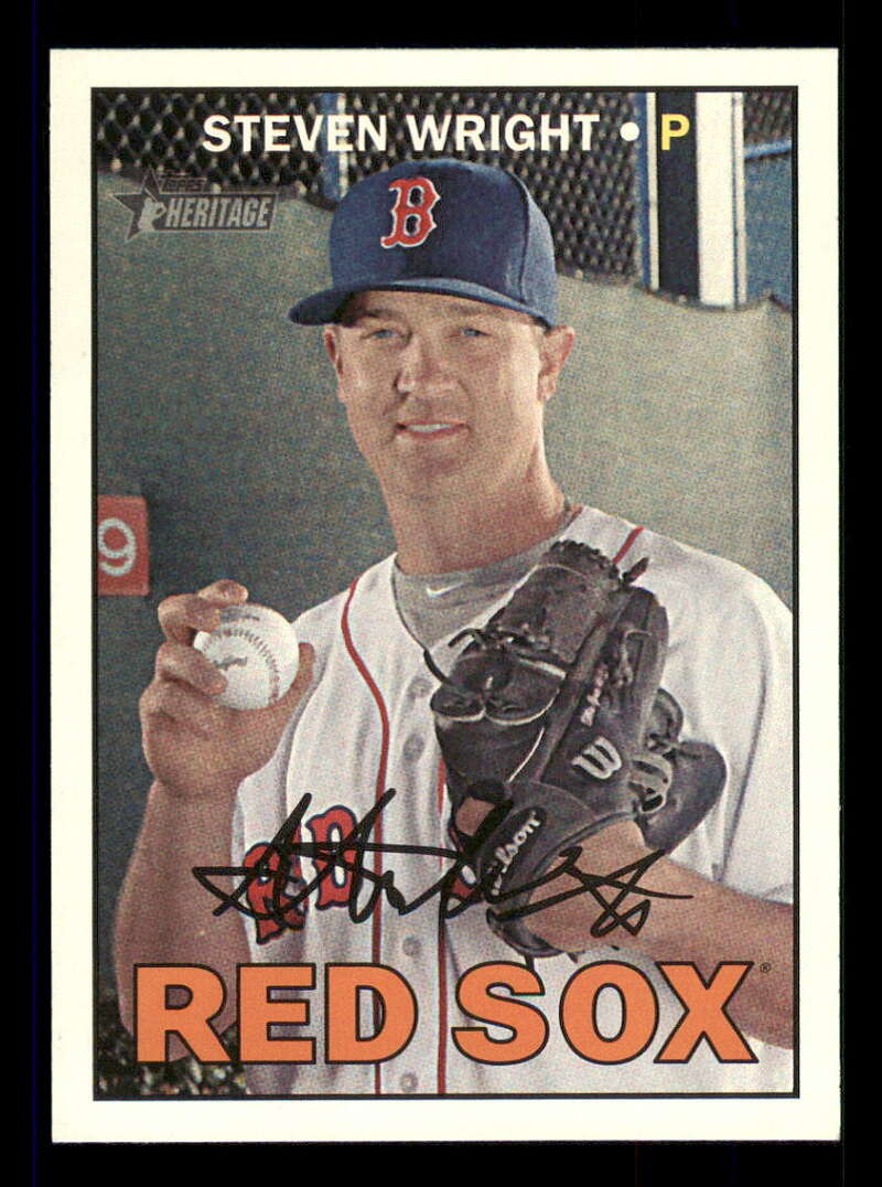 2016 Topps Heritage High Number #653 Steven Wright NM-MT Red Sox 