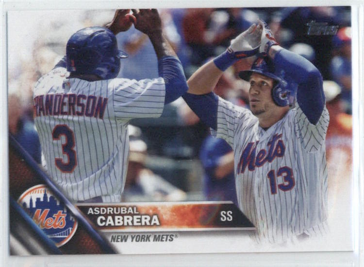 2016 Topps Update #US87 Asdrubal Cabrera NM-MT New York Mets Baseball 