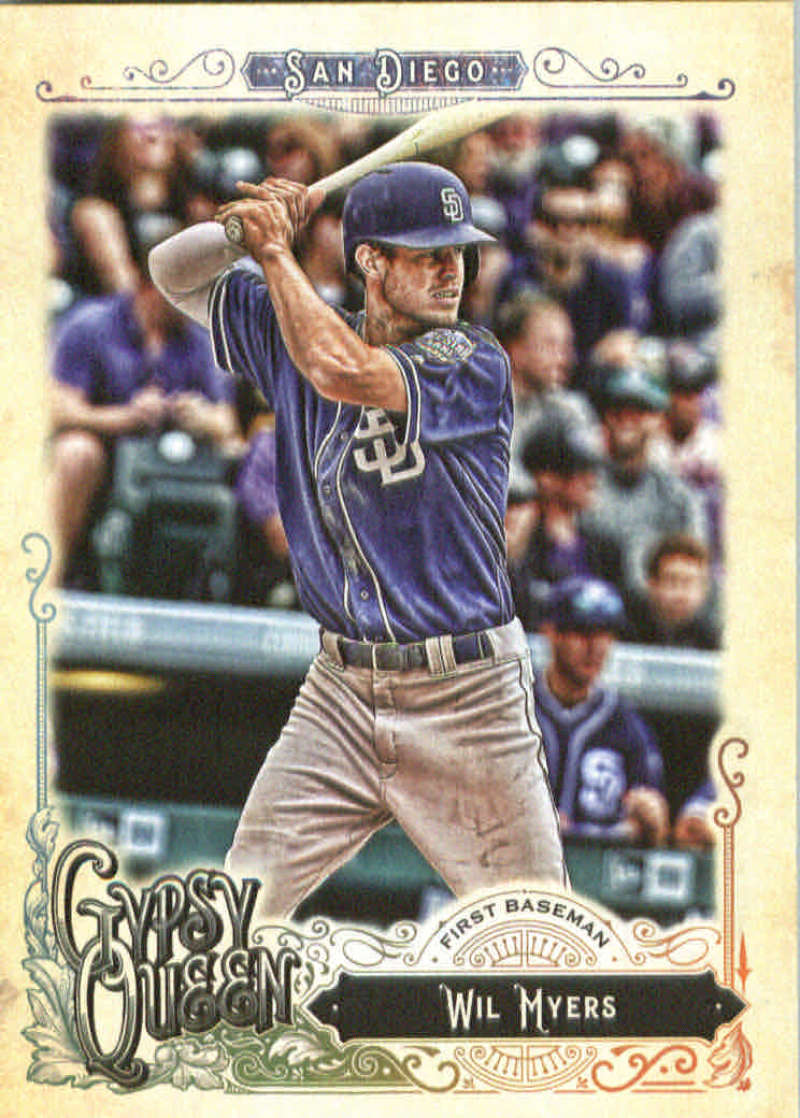 2017 Topps Gypsy Queen Wil Myers #161 NM+ Padres