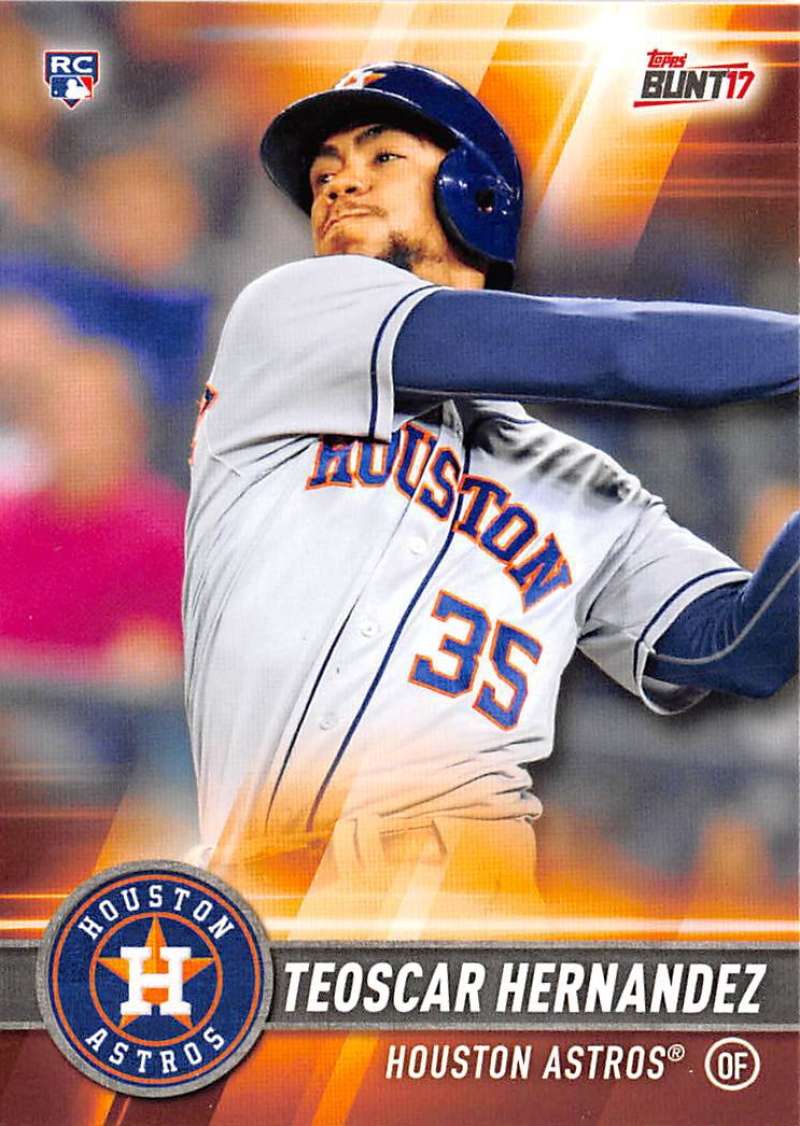 2017 Topps Bunt #18 Teoscar Hernandez Houston Astros