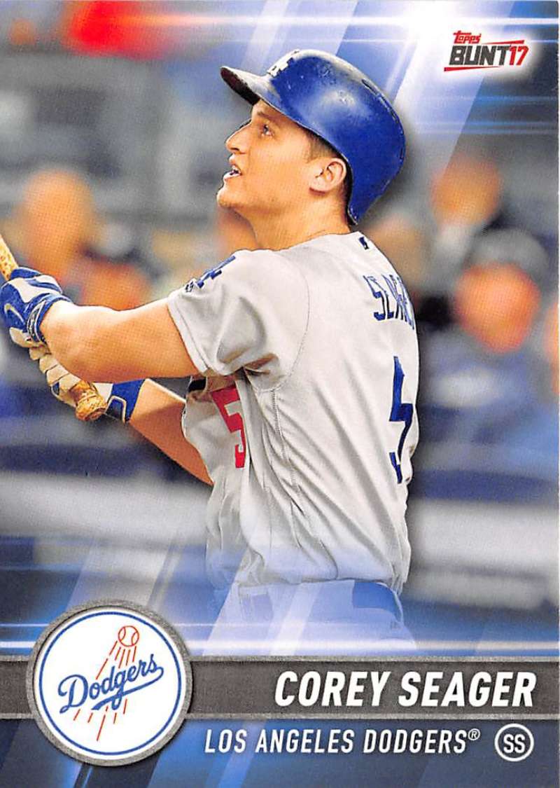 2017 Topps Bunt #29 Corey Seager Los Angeles Dodgers