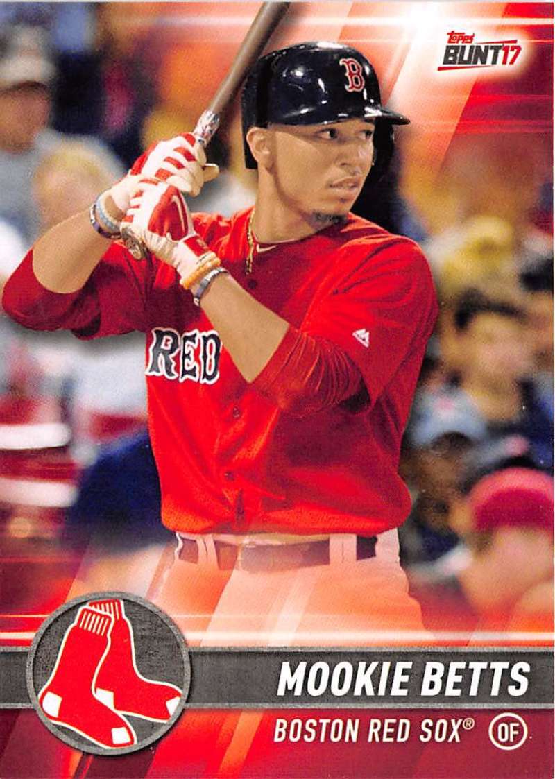 2017 Topps Bunt #35 Mookie Betts Boston Red Sox