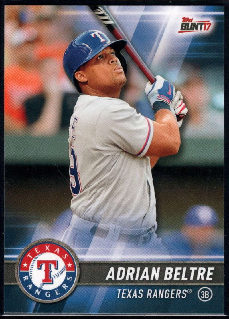 2017 Topps Bunt #90 Adrian Beltre Texas Rangers