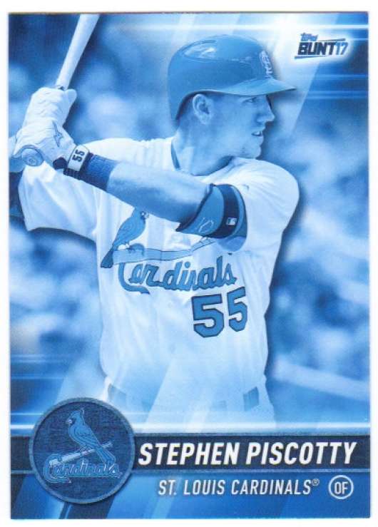 2017 Topps Bunt Blue #88 Stephen Piscotty St. Louis Cardinals