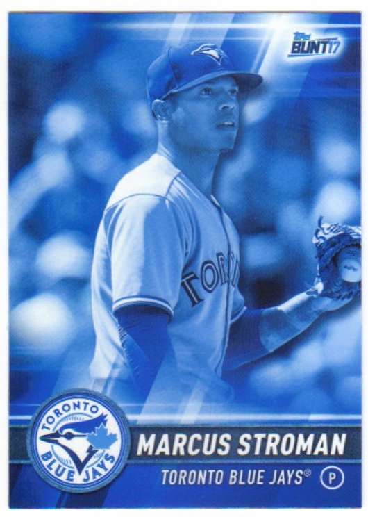 2017 Topps Bunt Blue #96 Marcus Stroman Toronto Blue Jays