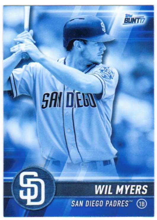 2017 Topps Bunt Blue #165 Wil Myers NM-MT 