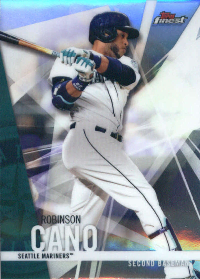 2017 Topps Finest #76 Robinson Cano Seattle Mariners