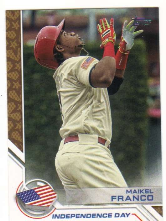 2017 Topps Independence Day #ID-25 Maikel Franco NM-MT 