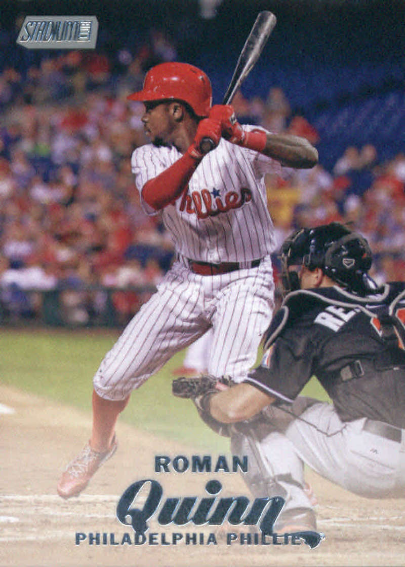 2017 Topps Stadium Club Baseball #199 Roman Quinn Philadelphia Phillies