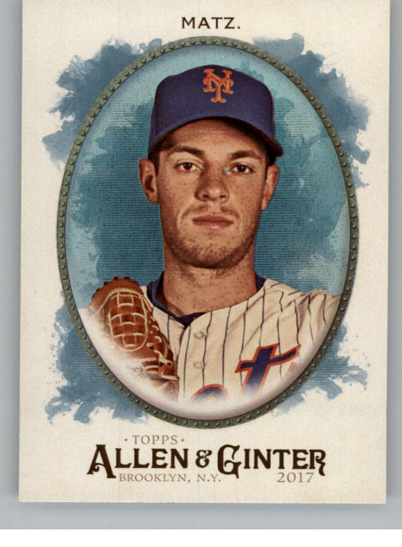 2017 Allen and Ginter Hot Box Foil #134 Steven Matz New York Mets