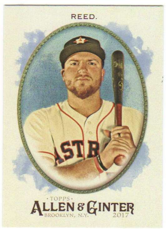 2017 Allen and Ginter Hot Box Foil #145 A.J. Reed Houston Astros