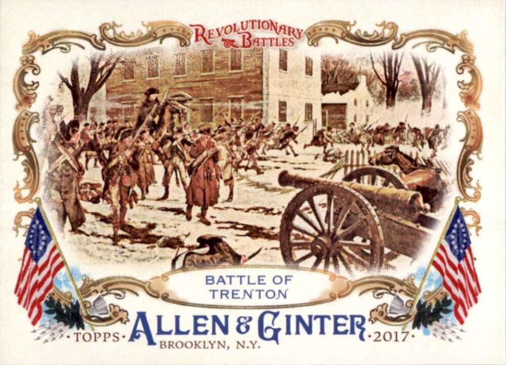 2017 Allen and Ginter Revolutionary Battles #RB-5 Battle of Trenton 